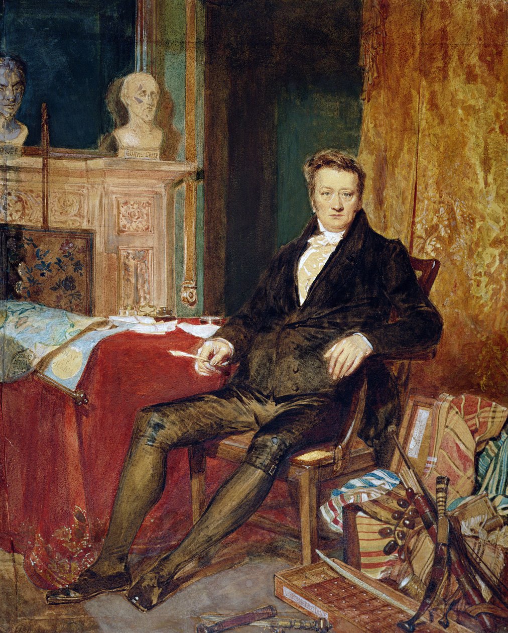 Retrato de Thomas Clarkson (1760-1846) (óleo sobre tela) de A.E. Chalons