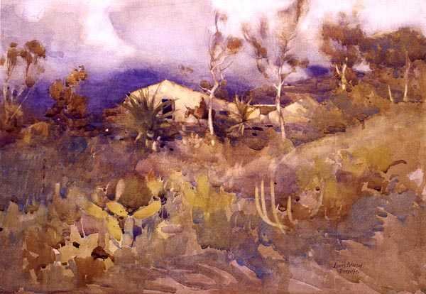 Tenerife (aguarela sobre papel) de A.J. Patterson