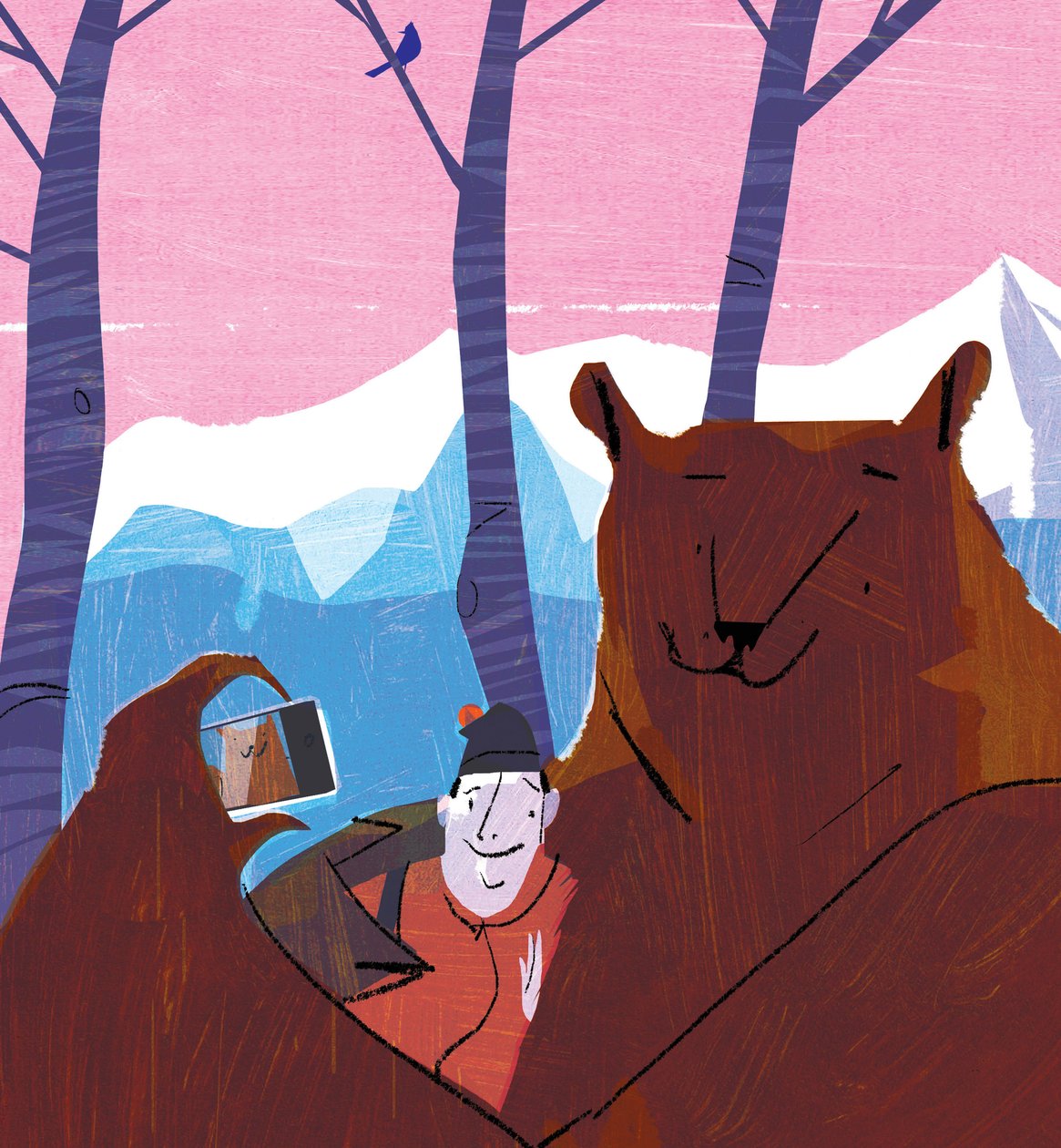 Bear Selfie, 2015 de A.Richard Allen