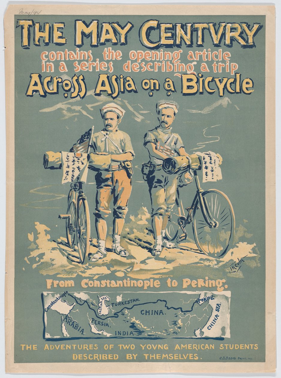 O Século de Maio: Por toda a Ásia numa Bicicleta de A.W.B. Lincoln