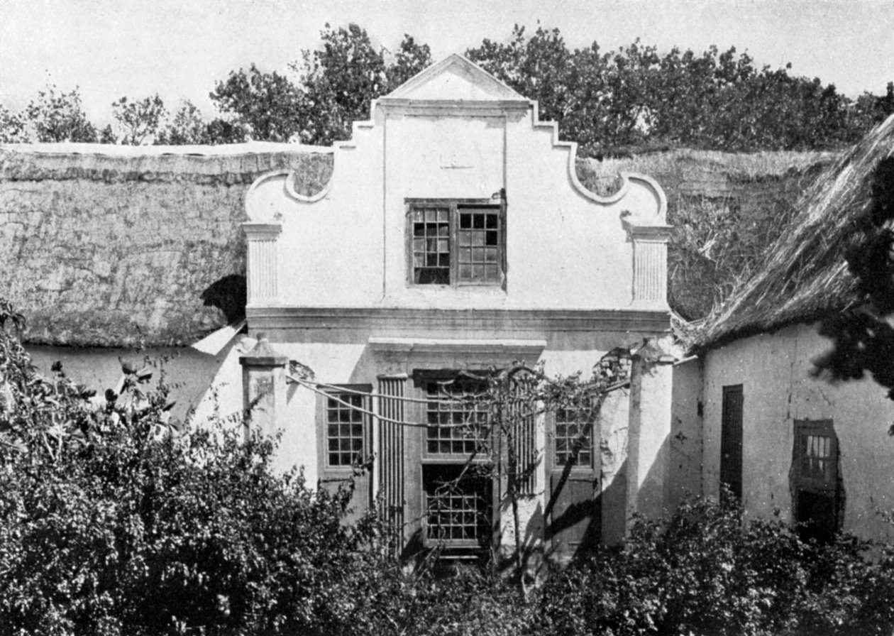 Casa da escola Pearl Valley, África do Sul, 1931. de A. Elliot