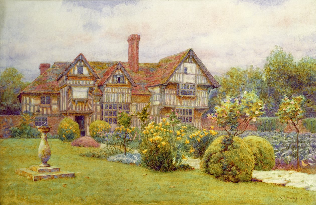 Rumwood Court, Langley, perto de Maidstone de A. Foord Hughes