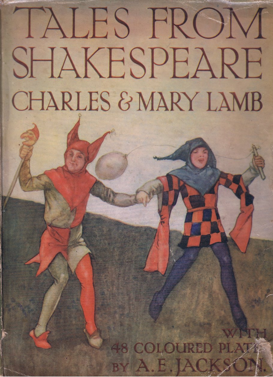 Design de capa, de Tales from Shakespeare pub. por Ward Lock & Co Ltd, 1930-40s de A. Jackson