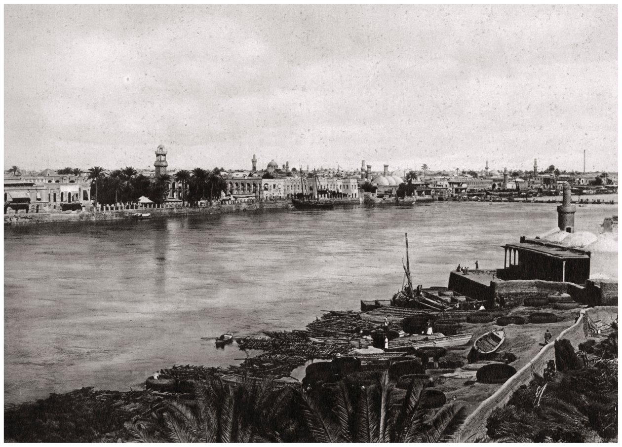 Bagdá moderna, a cidade dos califas, Iraque 1925 de A. Kerim