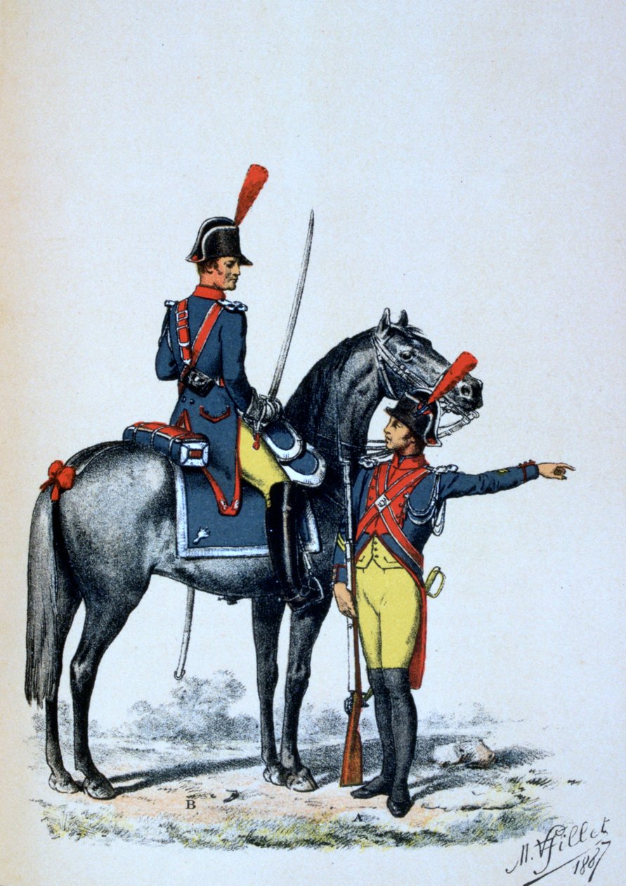 Gendarmaria Imperial de Paris, 1813 1887 de A. Lemercier