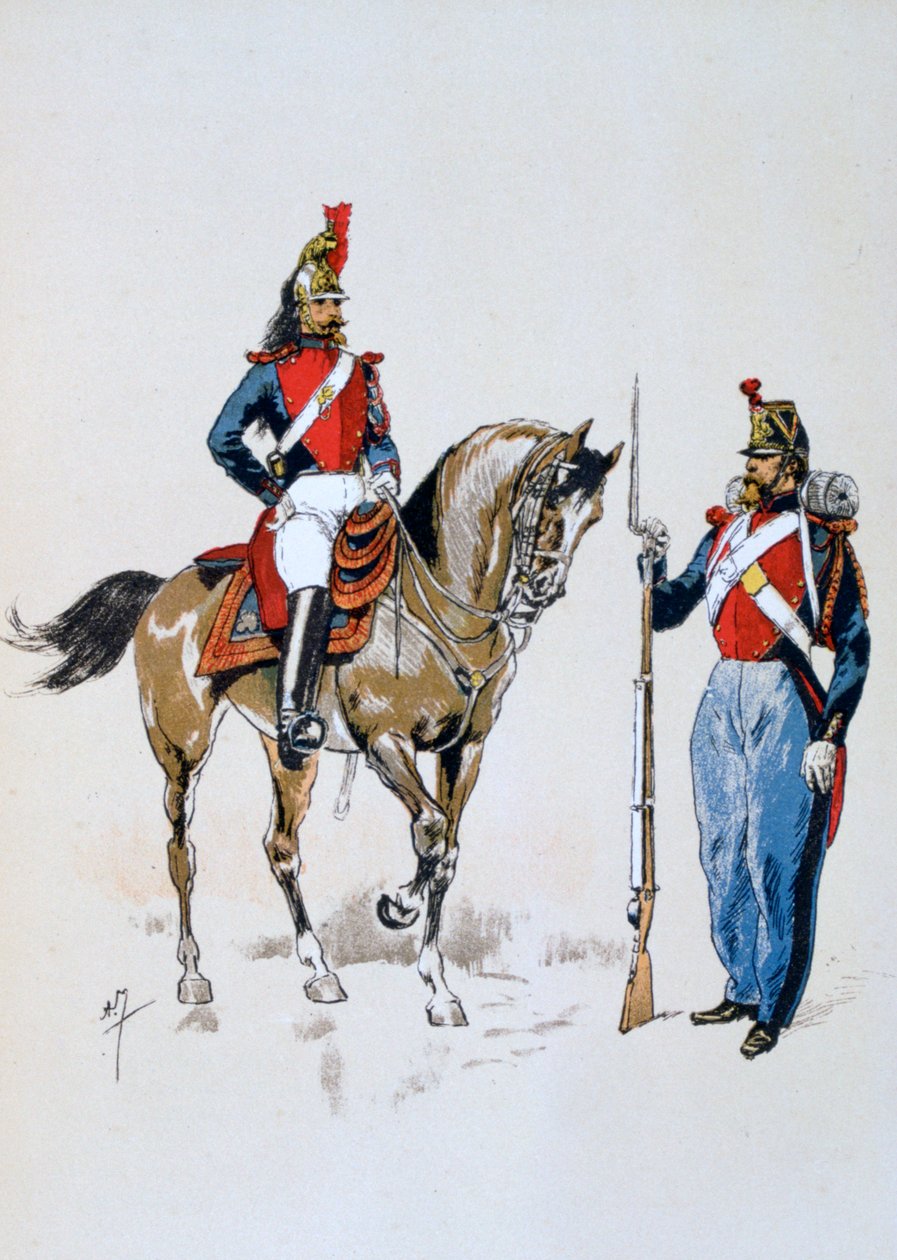 Guarda de Paris, 11 de dezembro de 1852 - 10 de setembro de 1870 1887 de A. Lemercier