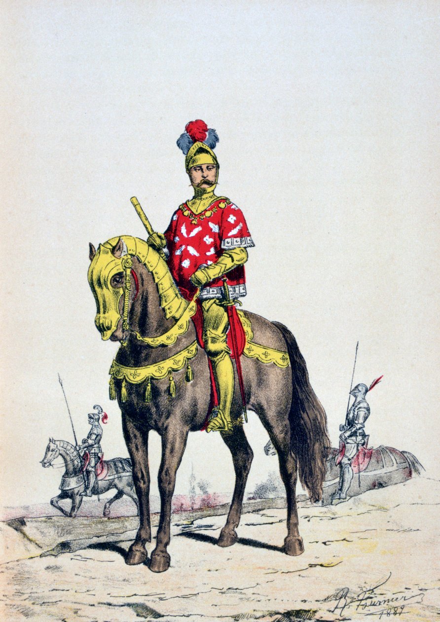Reitor de Paris, século XV, 1887 de A. Lemercier