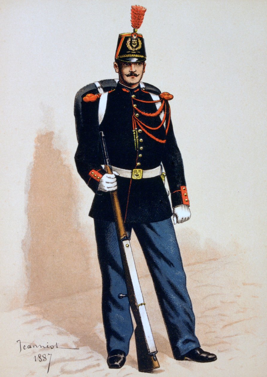 Guarda Republicana, 1871 1887 de A. Lemercier
