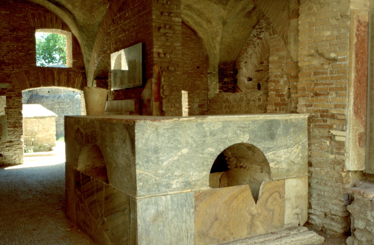 Termopódio romano, século III dC de A. Lorenzini