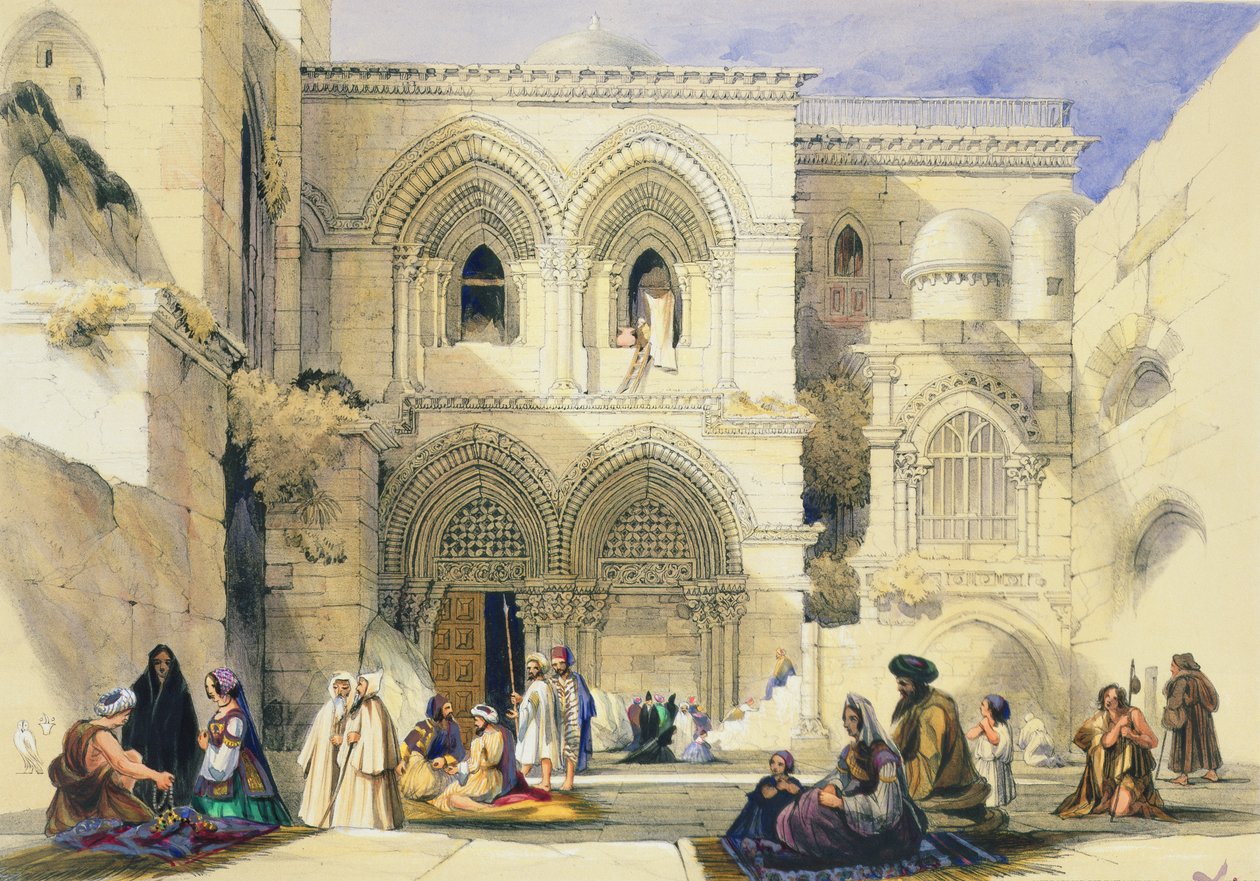 Santo Sepulcro, em Jerusalém de A. Margaretta Burr