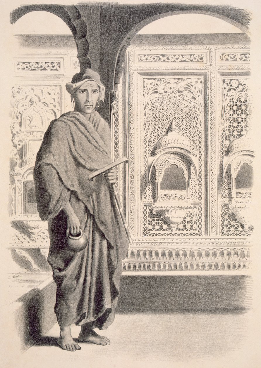 Um faquir de Rajpootana, pub. 1858. de A. Soltykoff