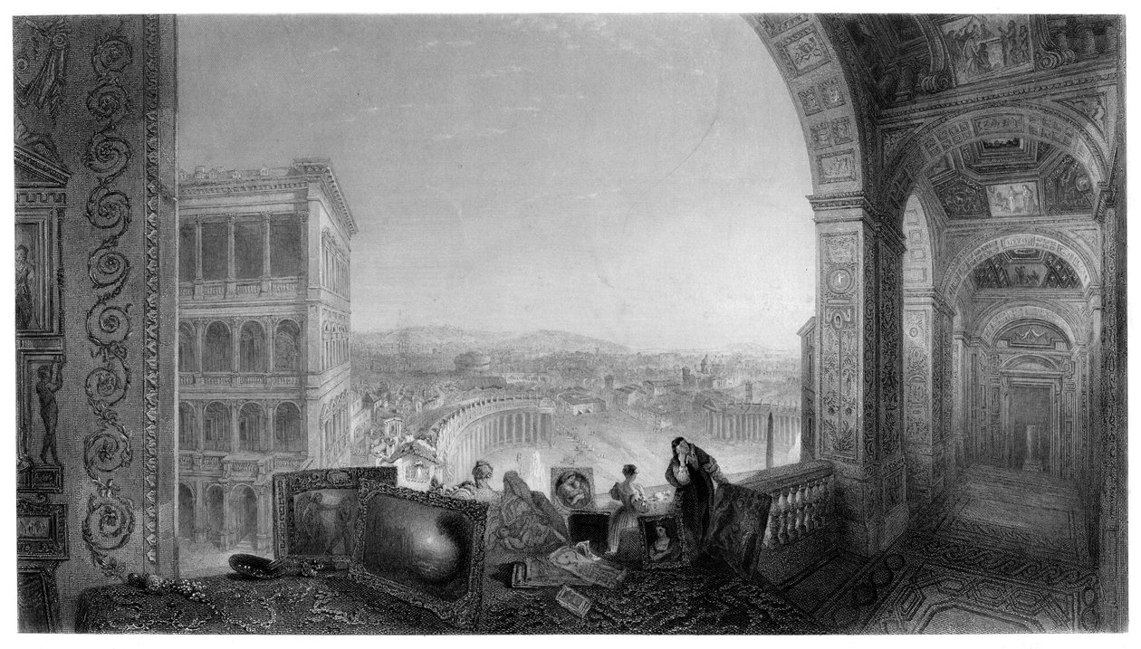 Roma, do Vaticano, final do século XIX. de A. Willmore