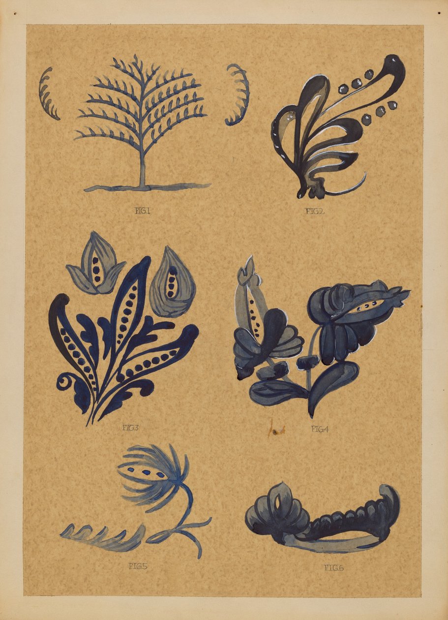 Decoração para grés de A. Zimet