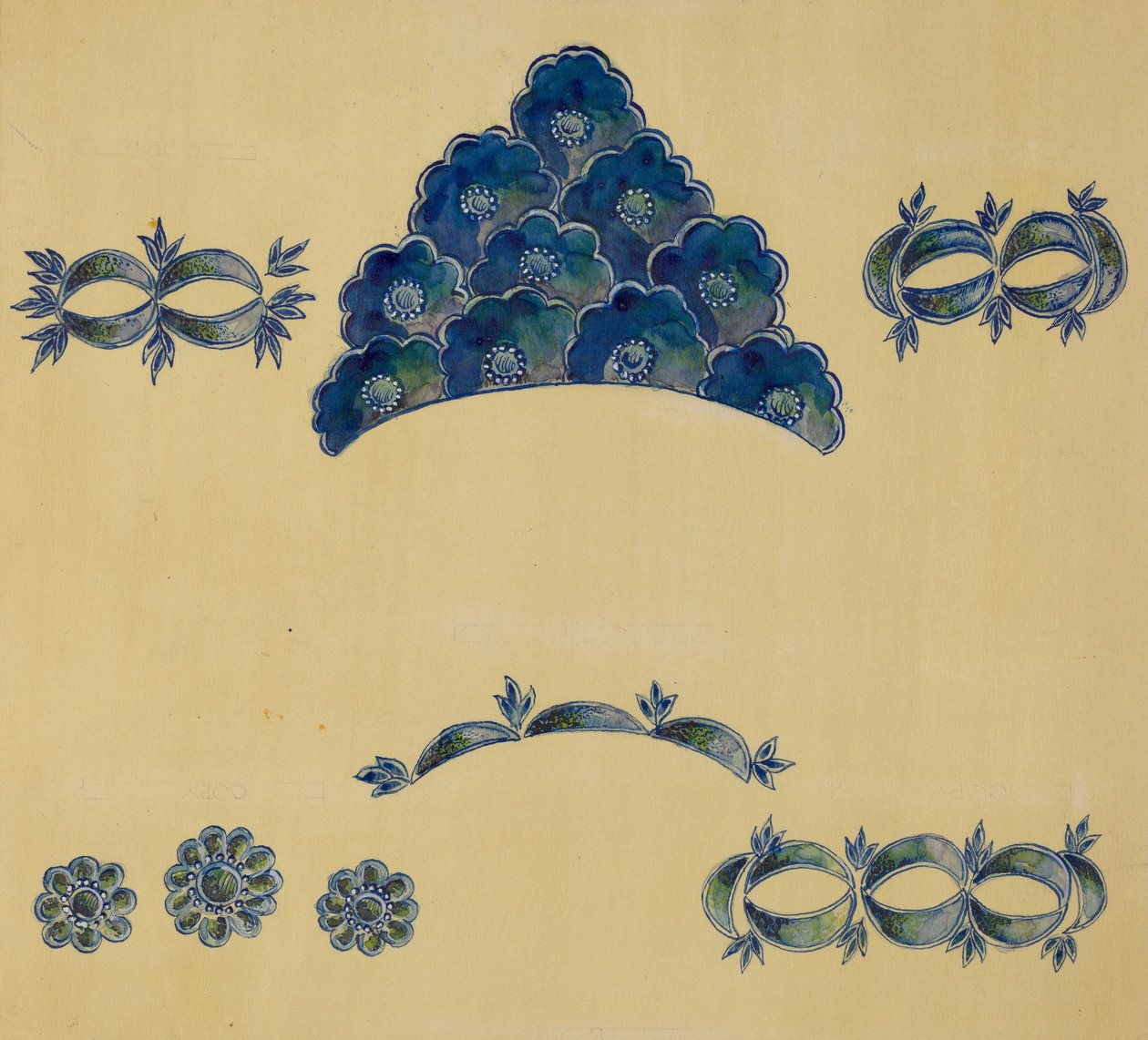 Decoração para grés de A. Zimet