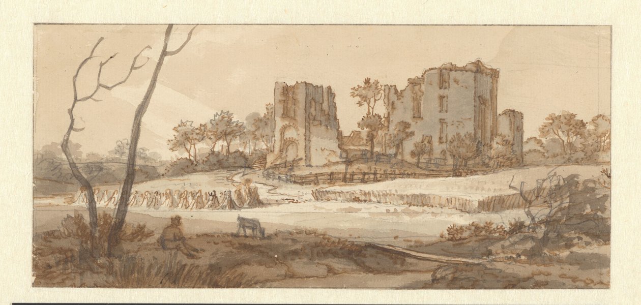 Ruína de Brederode de Aarnout ter Himpel