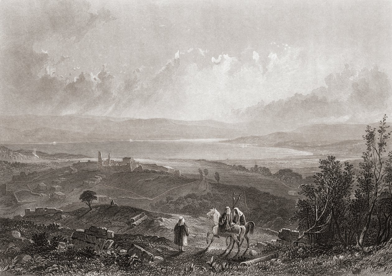 Lago Tiberias, Israel de Aaron Edwin Penley