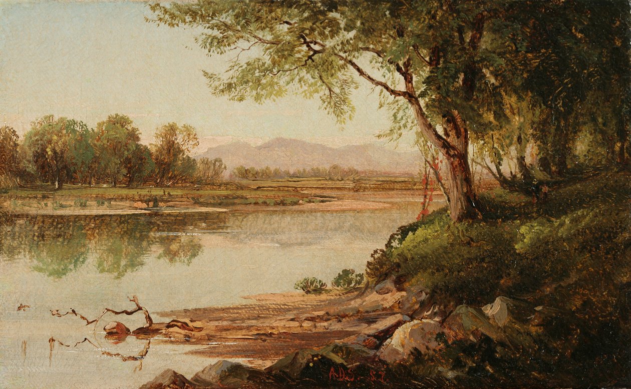 Ao longo do Saco, 1857 de Aaron Draper Shattuck