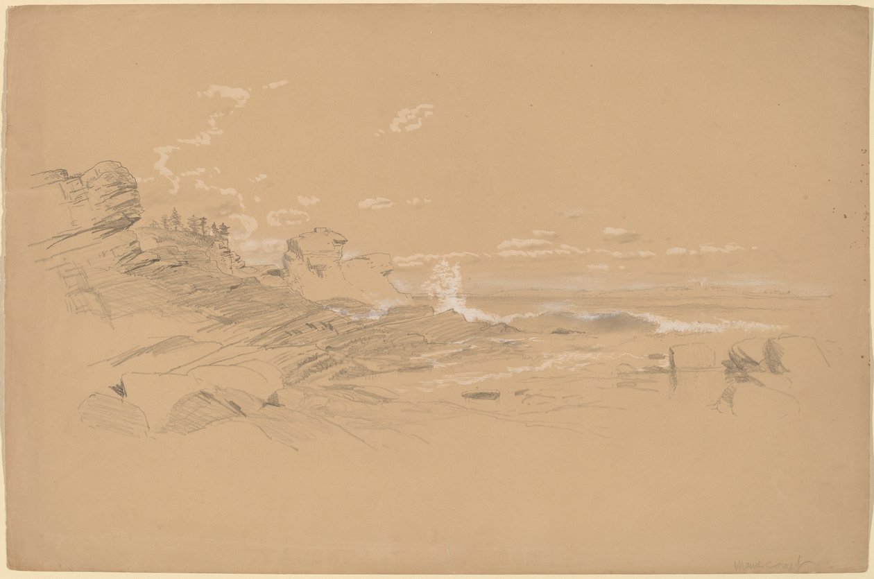 Costa do Maine de Aaron Draper Shattuck