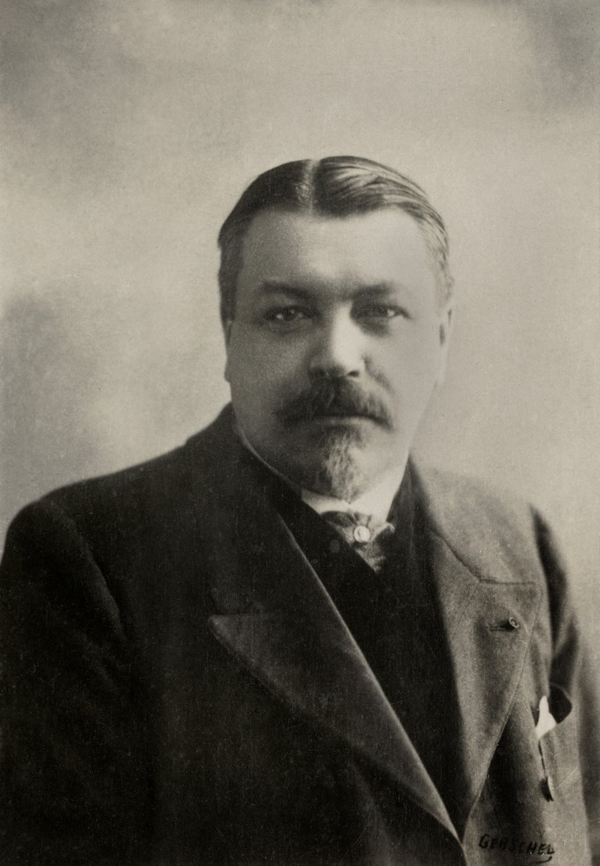 Retrato do escritor Paul Eugene Leon Ginisty (foto) de Aaron Gerschel