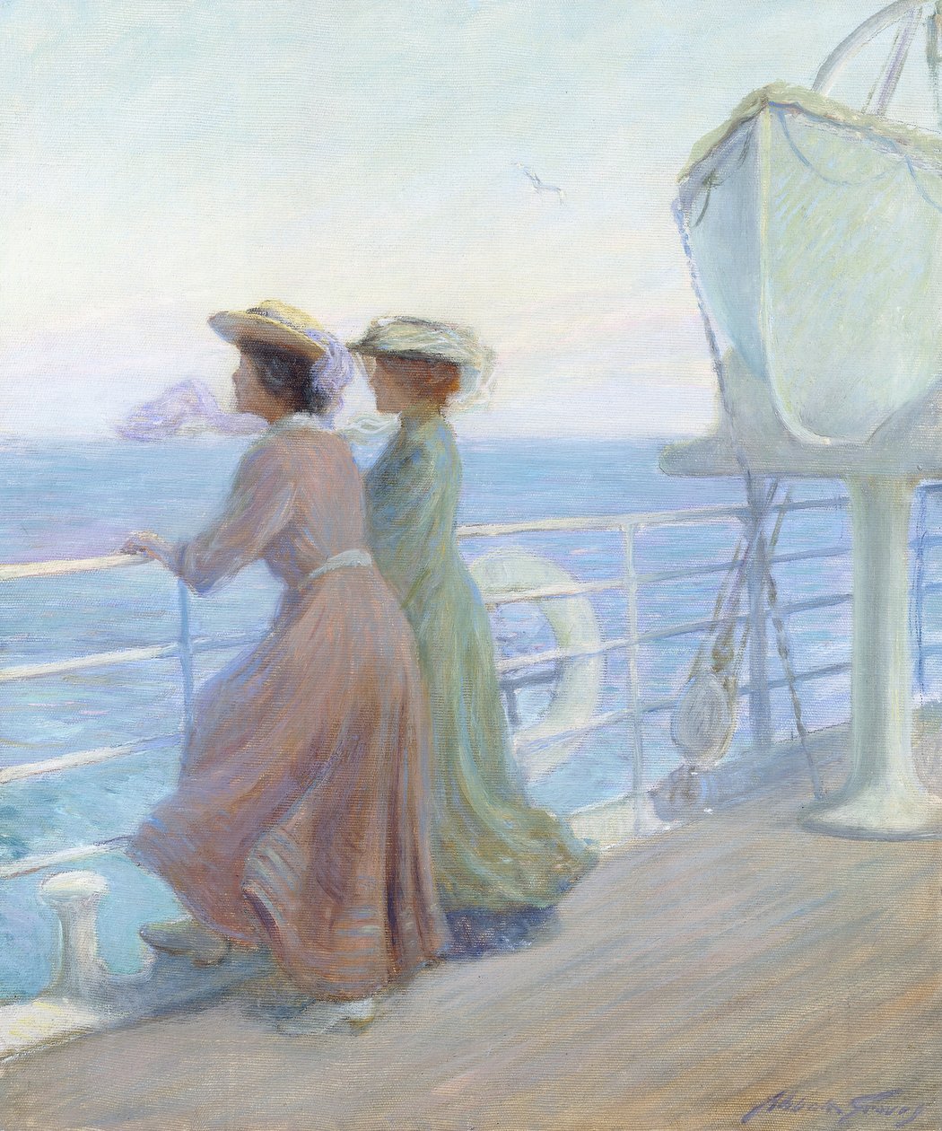 Perto de casa, c.1905 (óleo sobre tela) de Abbott Fuller Graves
