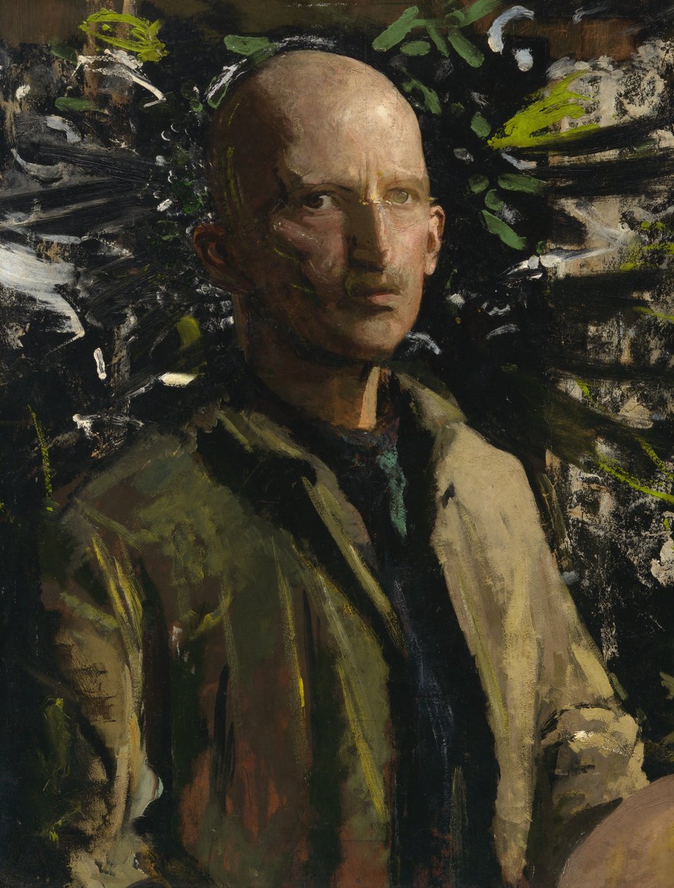 Autorretrato de Abbott Handerson Thayer de Abbott Handerson Thayer