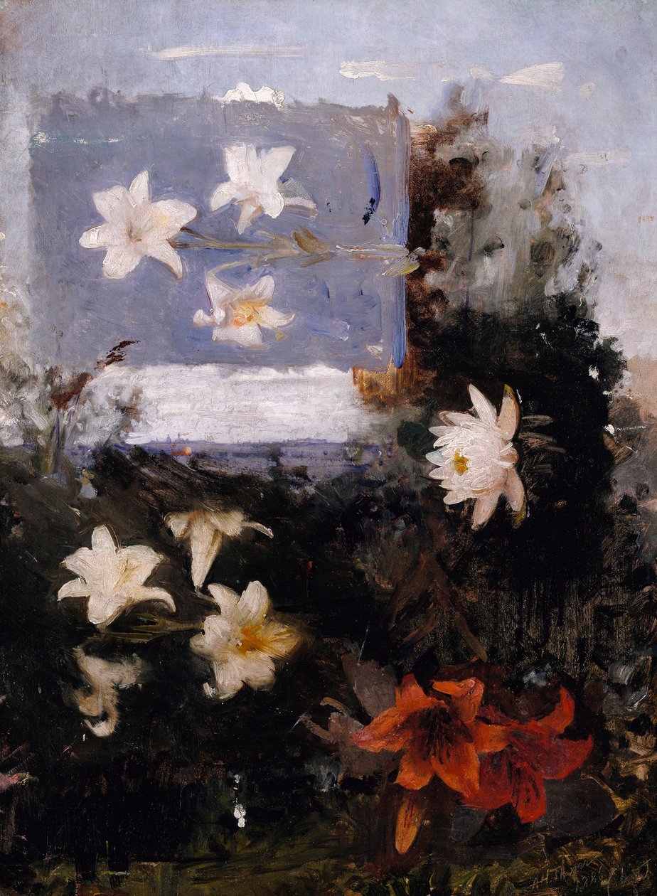 Estudos florais de Abbott Handerson Thayer