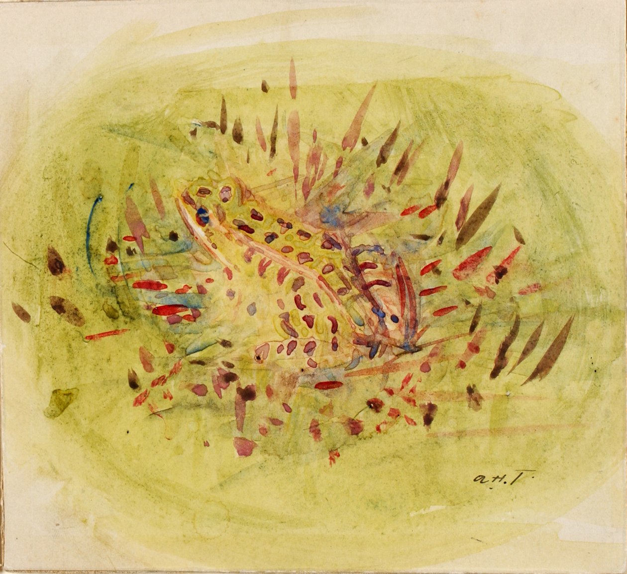 Sapo, ca. 1910-1915. de Abbott Handerson Thayer