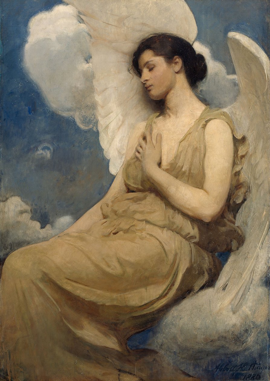 Italiano: Figura alada de Abbott Handerson Thayer