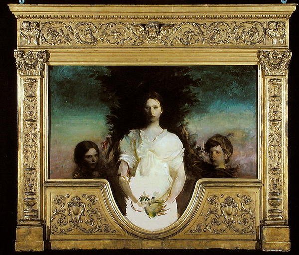 My Children, c.1896-1910 (óleo sobre tela) de Abbott Handerson Thayer