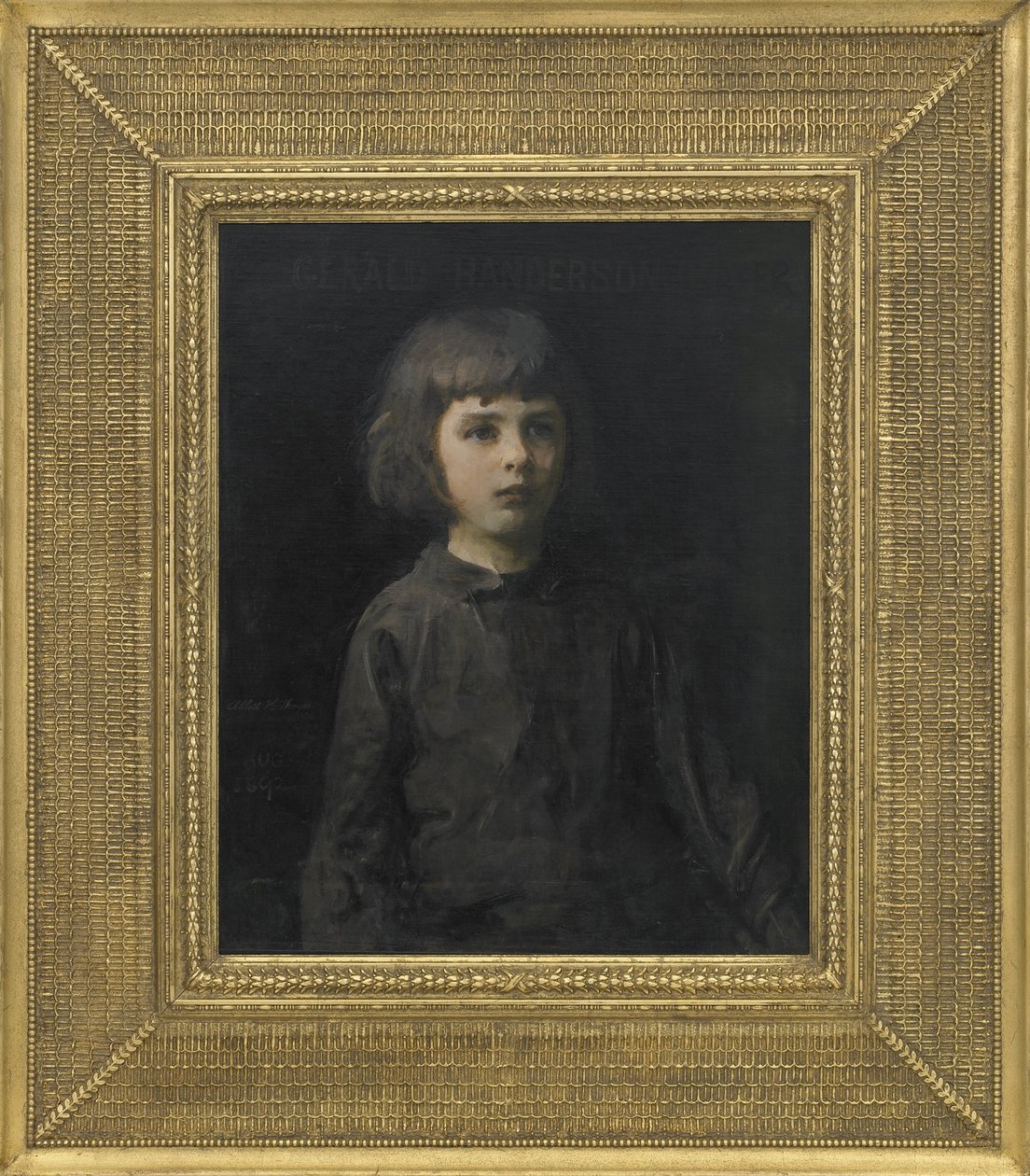 Retrato do Filho do Artista, 1892 de Abbott Handerson Thayer