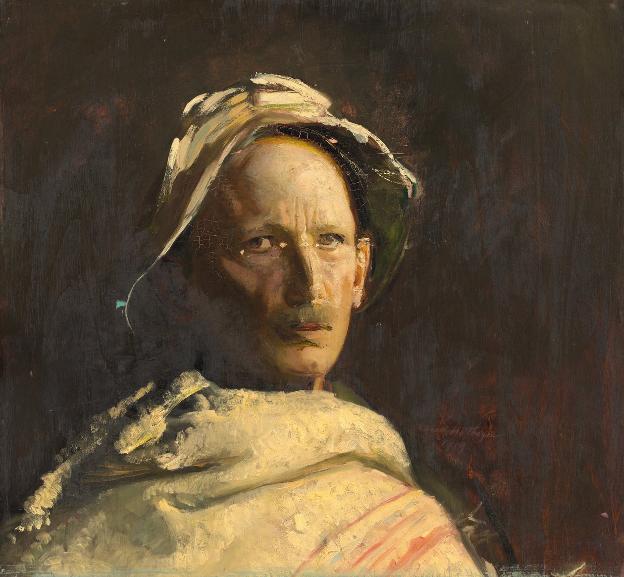 Auto-retrato de Abbott Handerson Thayer