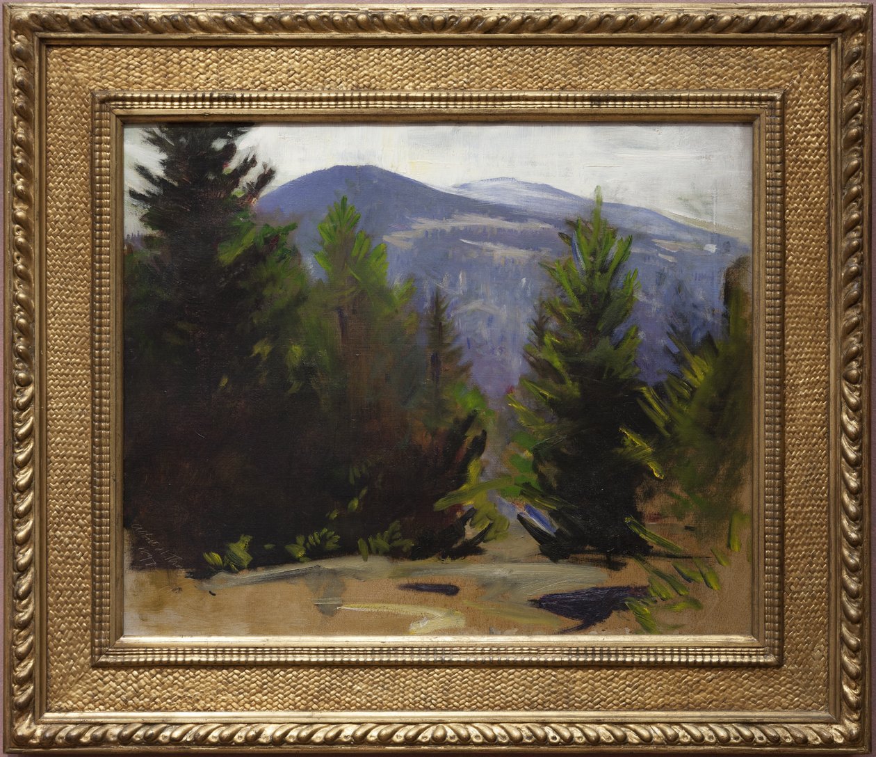 Esboço da Montanha Monadnock, 1897 de Abbott Handerson Thayer