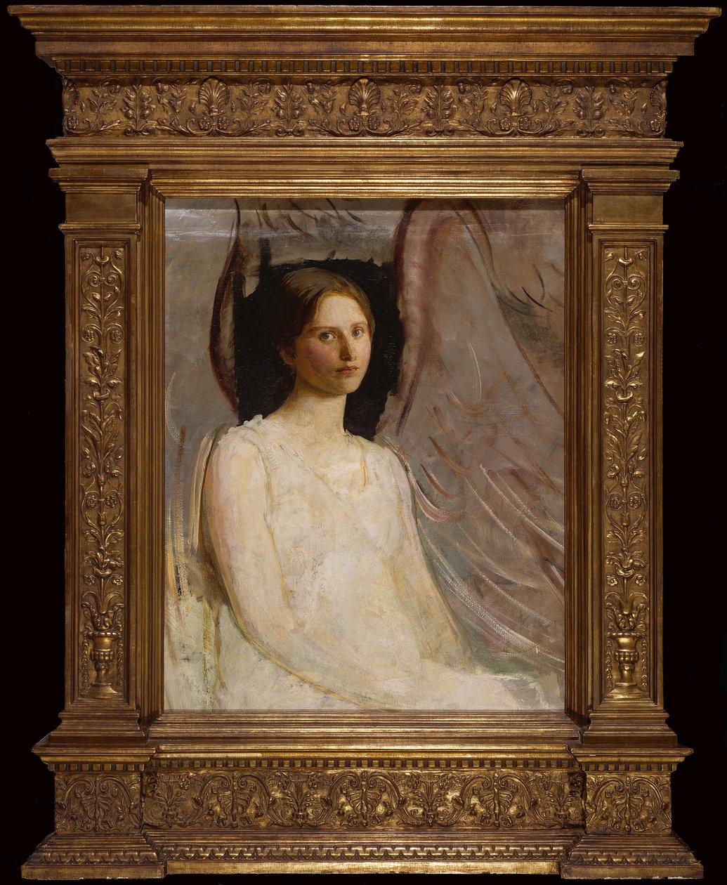 Estudo para Anjo Sentado de Abbott Handerson Thayer