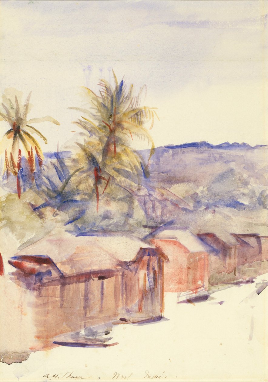 Village Street, Domínica de Abbott Handerson Thayer