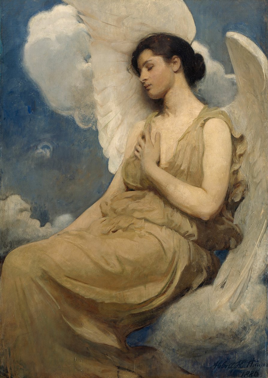 Figura Alada de Abbott Handerson Thayer