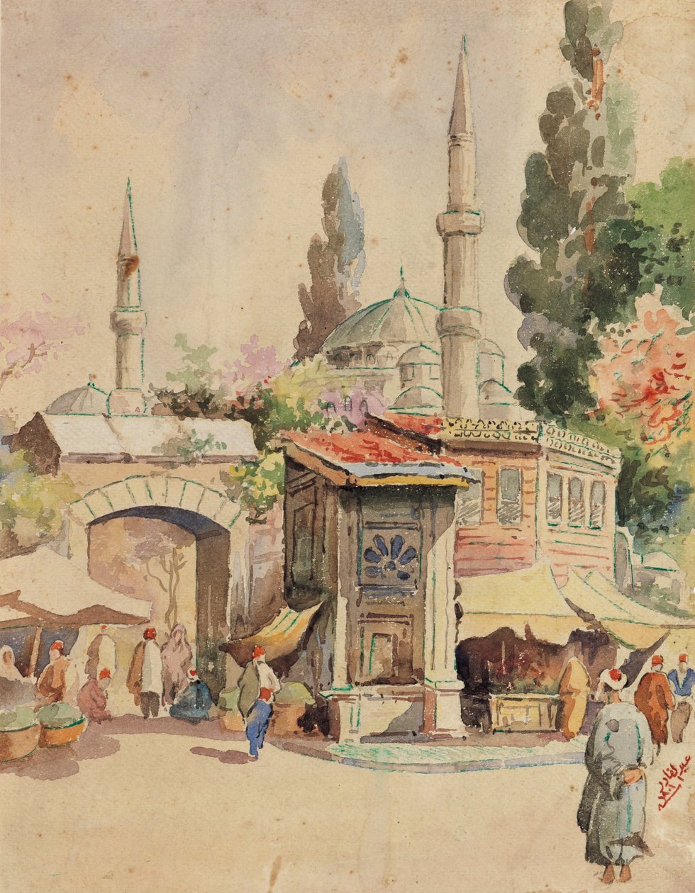 Título desconhecido de Abdul Qadir al Rassam
