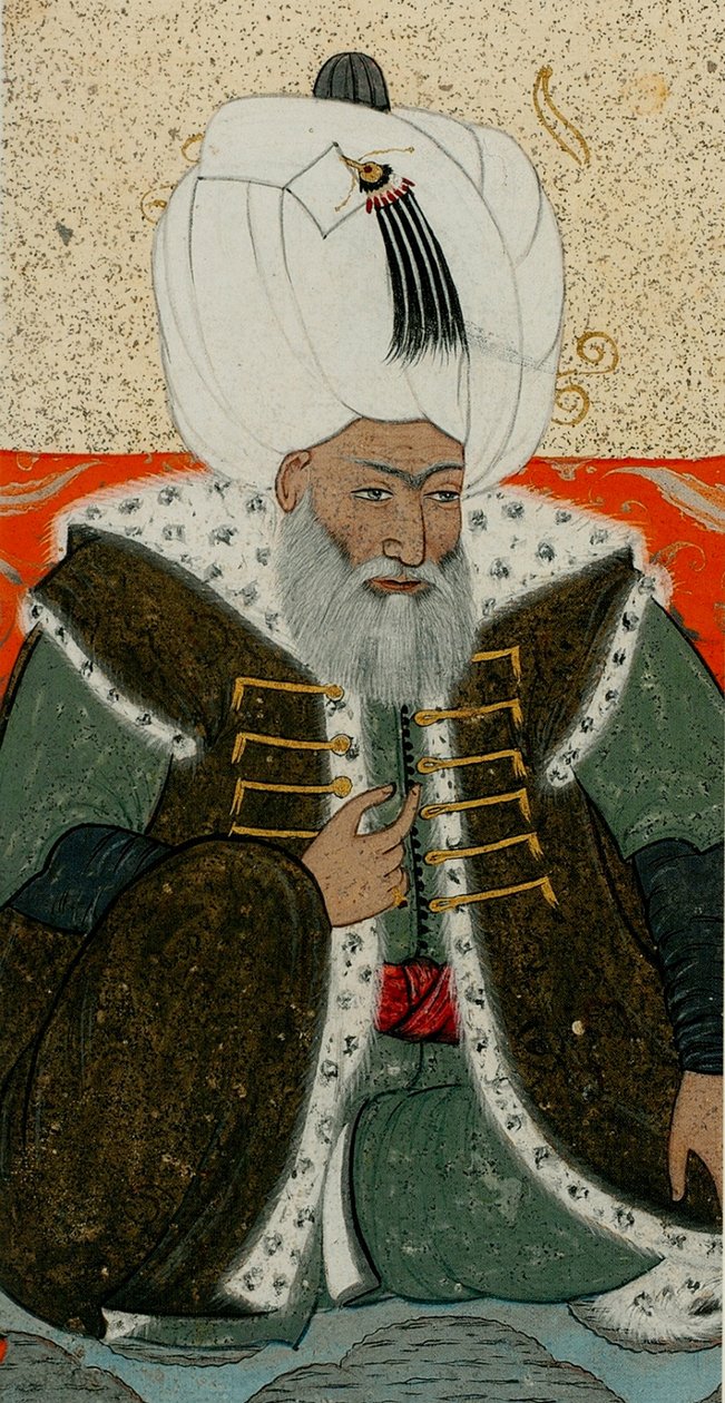 Bayezid II, Sultão do Império Otomano, c. 1710 de Abdulcelil Levni