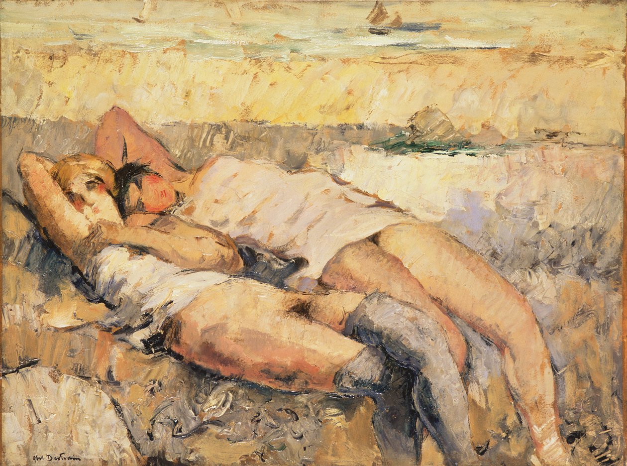 Dois amigos, c.1925 de Abel Bertram