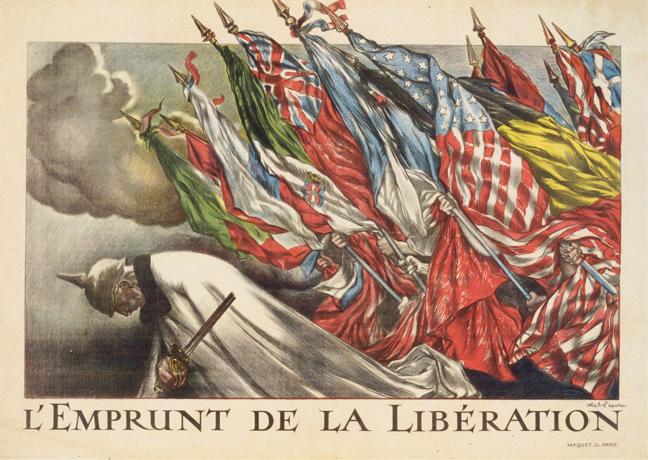 O Empréstimo de Libertação, 1918. de Abel Faivre