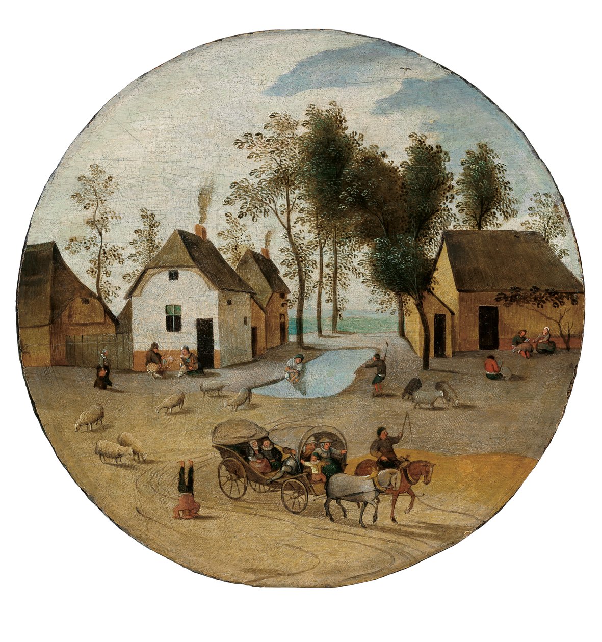 O mês de junho, c.1606 de Abel Grimmer or Grimer