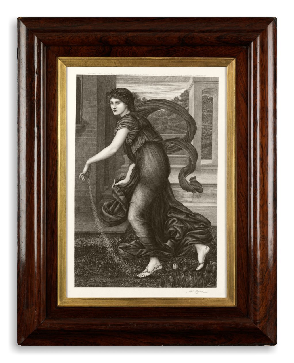 Primavera (gravura impressa em pergaminho) de Abel Mignon