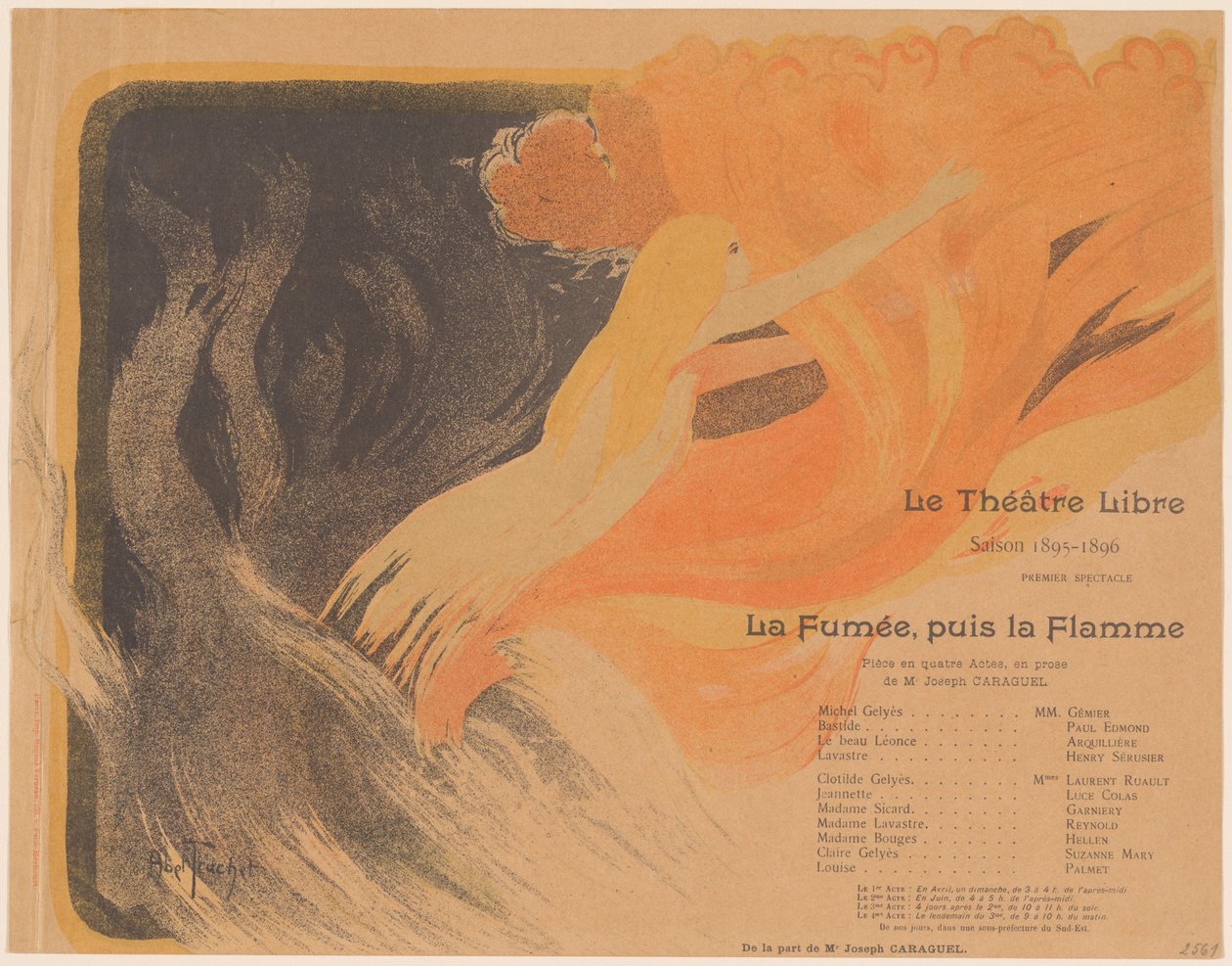 Théâtre Libre: La Fumée, puis la Flamme de Abel Truchet