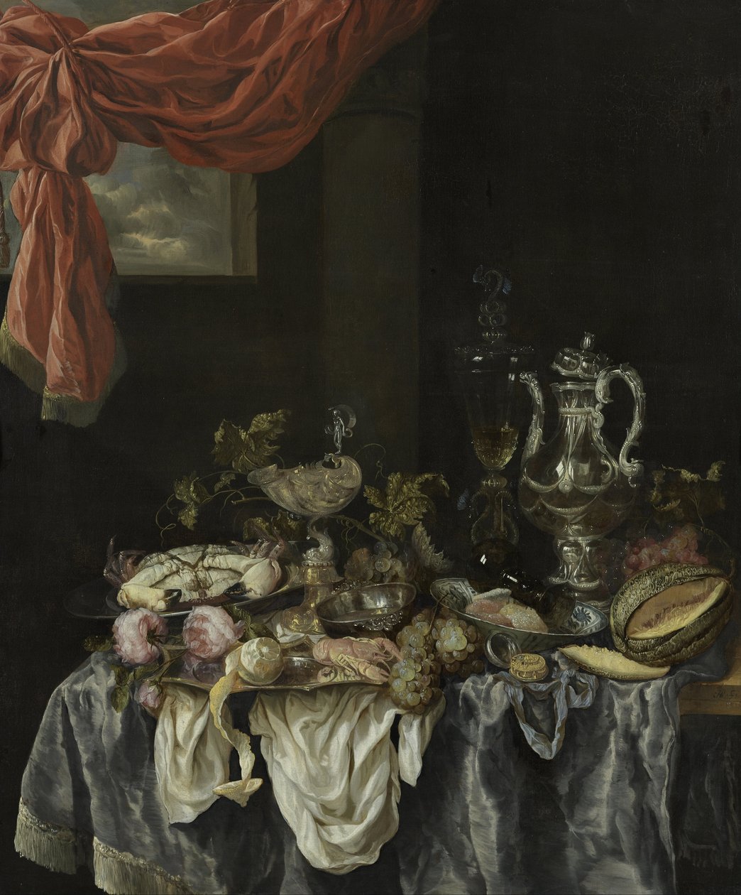 Ainda vida sumptuosa de Abraham van Beijeren