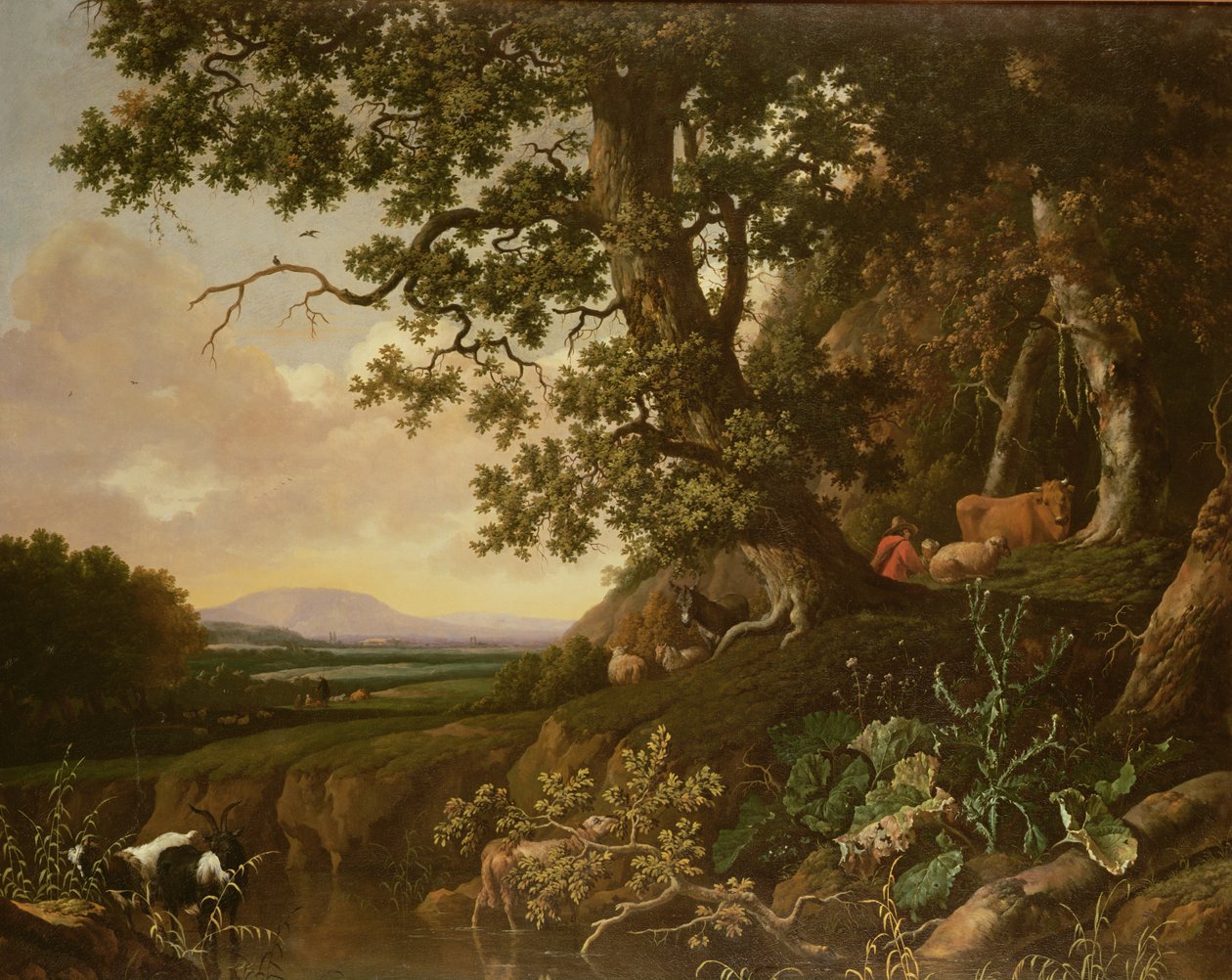 Paisagem pastoral de Abraham Jansz Begeyn