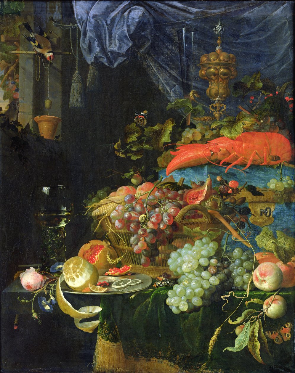 Ainda vida de Abraham Mignon