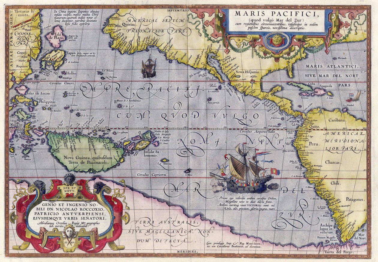 frontispício de Abraham Ortelius