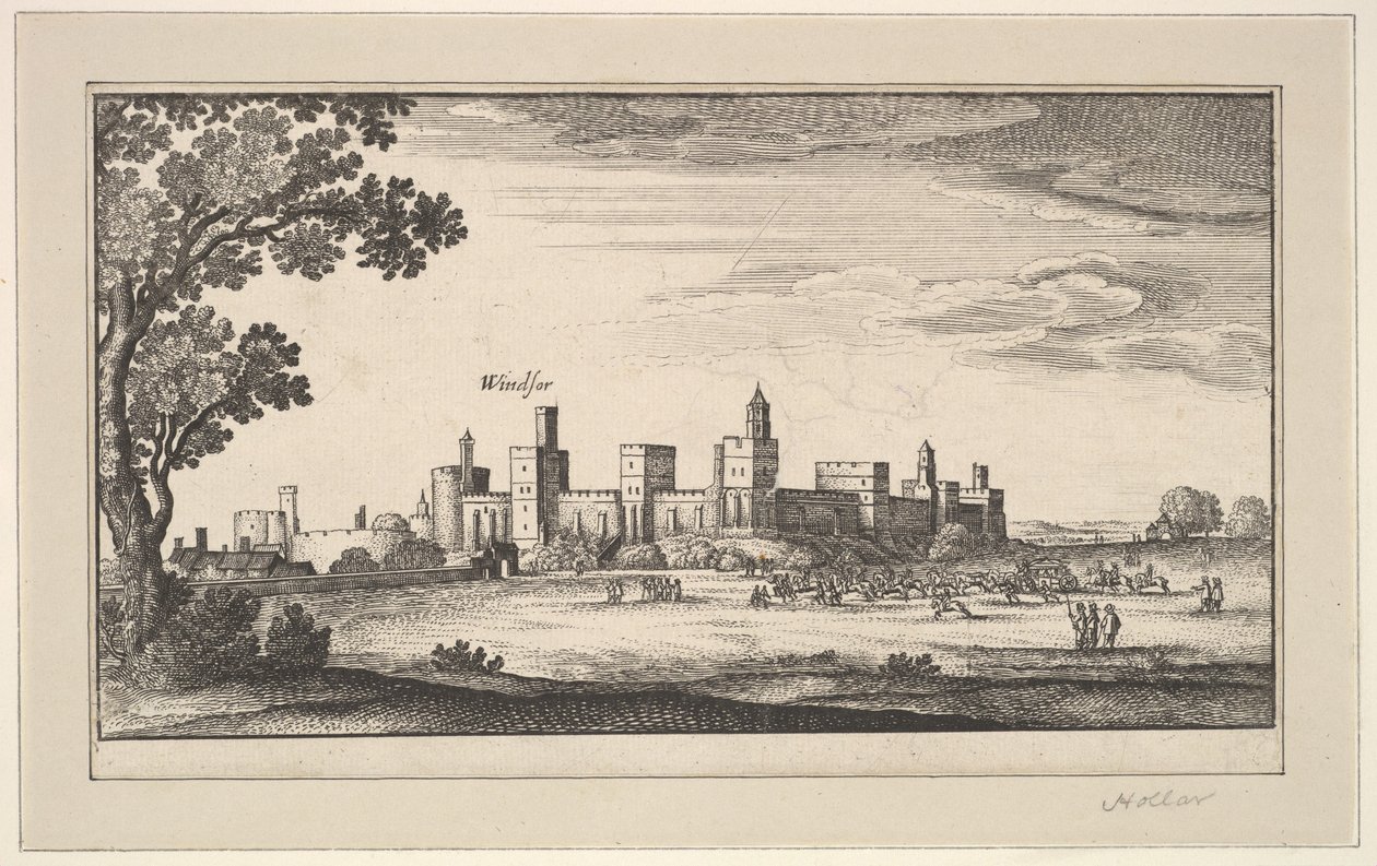Windsor, depois de 1644. de Abraham Aubri