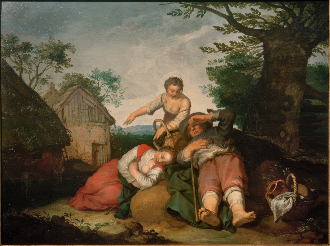 Cena Camponesa com o Filho Pródigo de Abraham Bloemaert