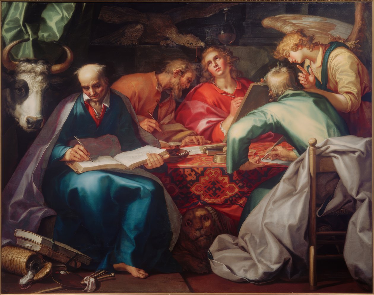 Os quatro evangelistas de Abraham Bloemaert