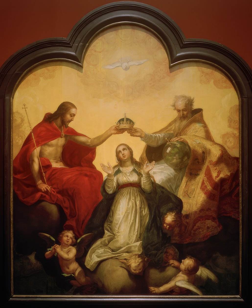Coroação de Maria de Abraham Bloemaert